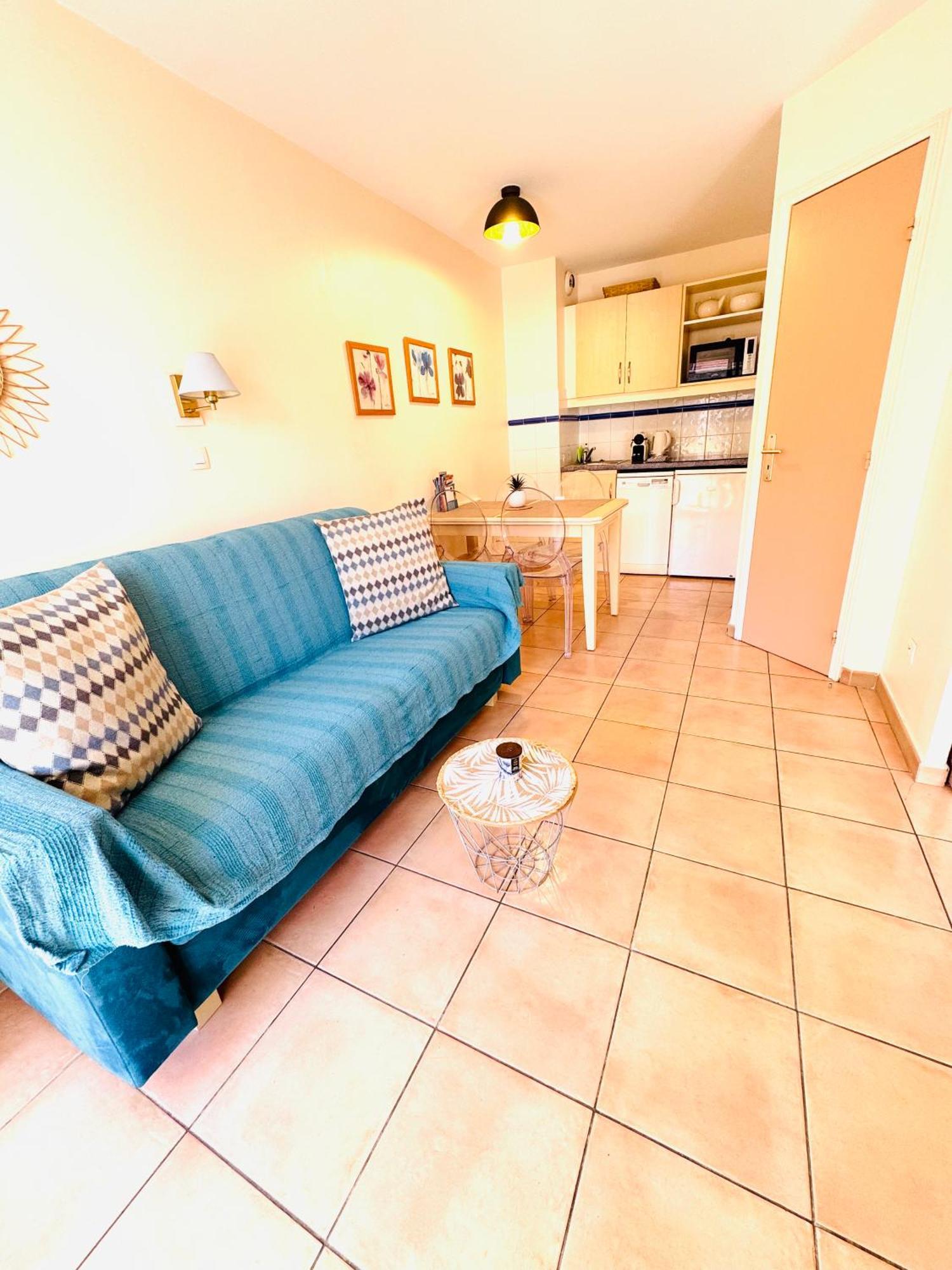 Les Rivages 2P Terrasse Parking Apartment Menton Bagian luar foto